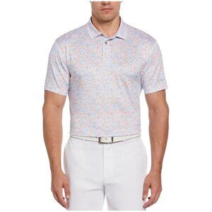 Ben Hogan Performance Mens Floral Golf Polo Shirt Size 3X Short Sleeve Stretchy